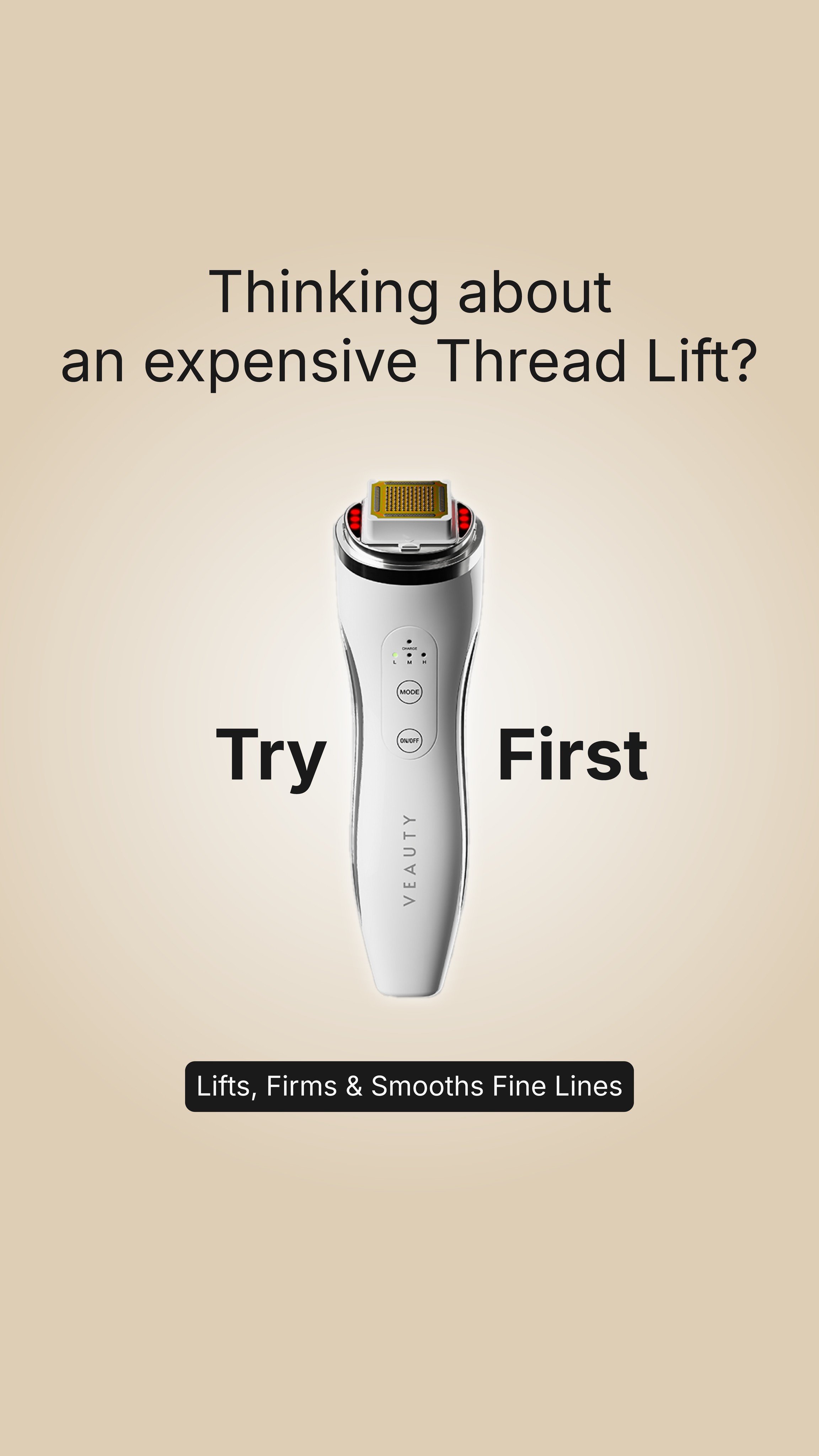 Veauty Facebook ad