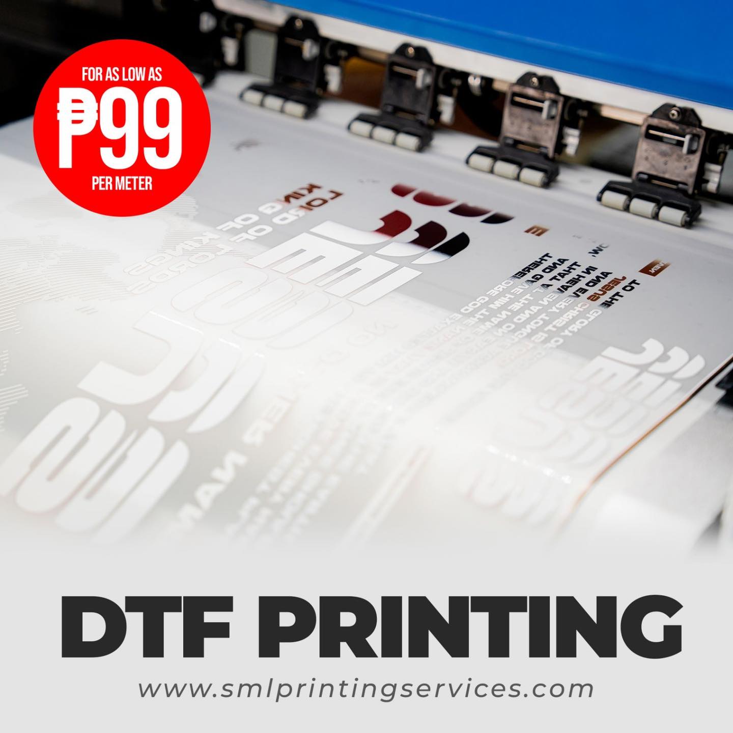 SML Printing Services Facebook ad