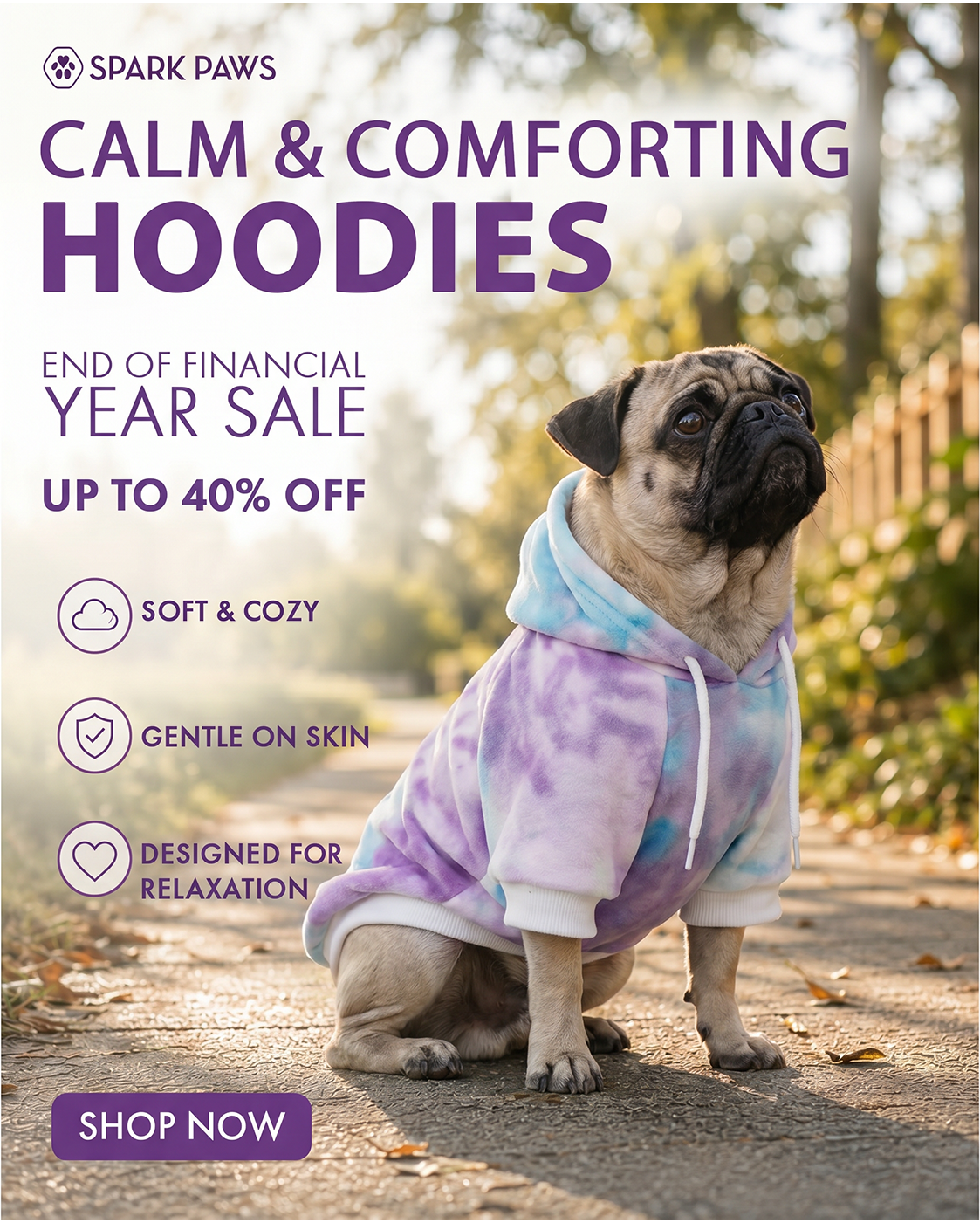 Spark Paws Facebook ad