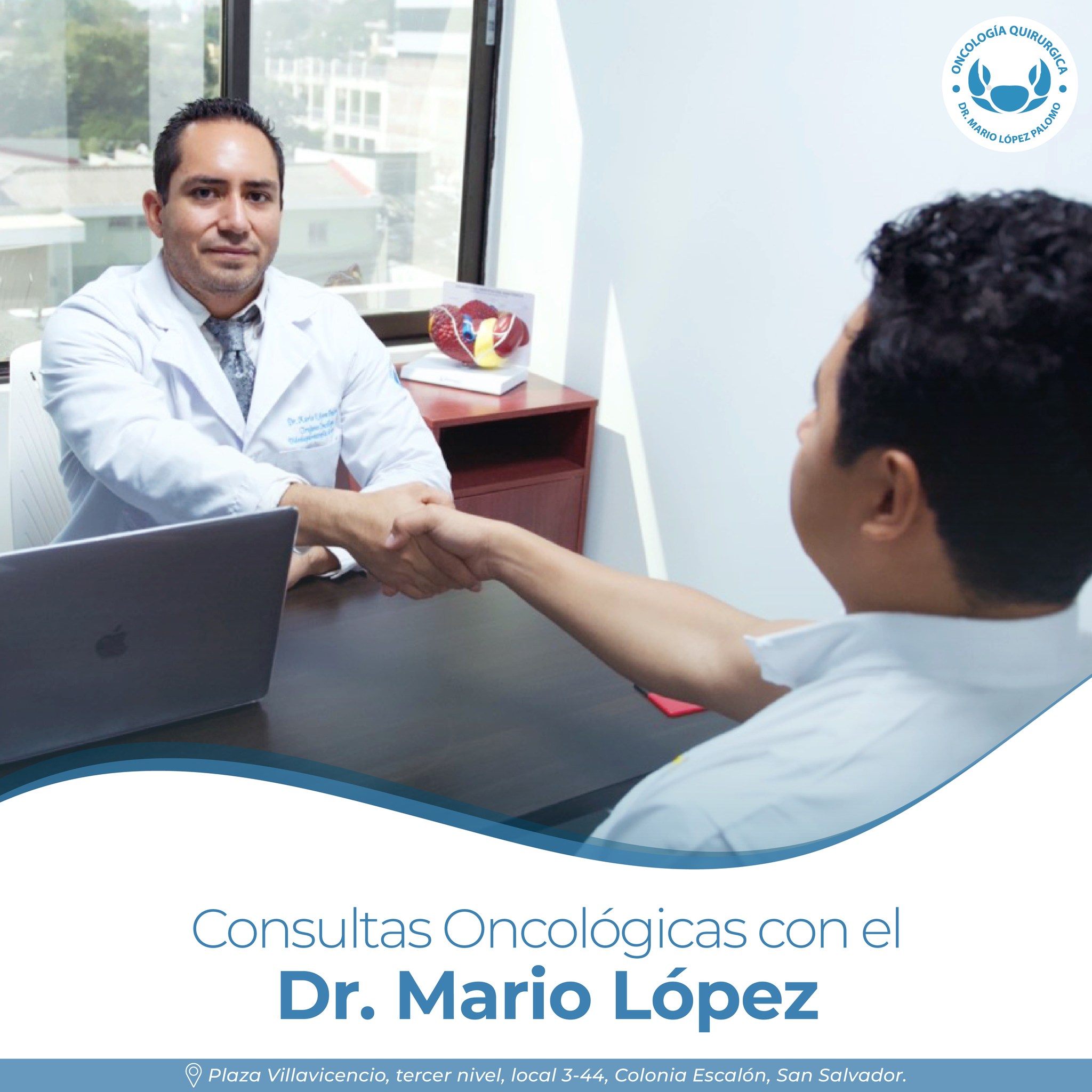 Dr. Mario Lopez Palomo Cirujano Oncologo Facebook ad: El Dr. Mario López cuenta con el conocimiento…