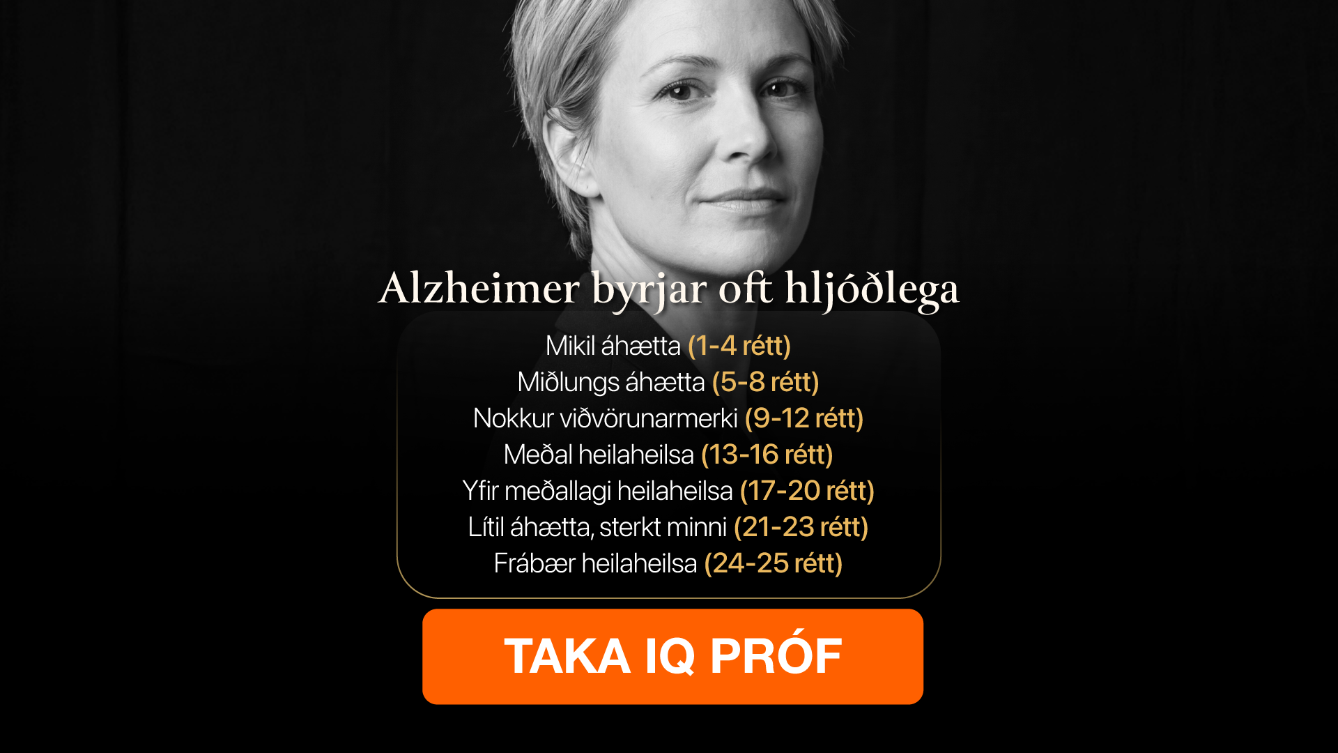 My IQ Facebook ad