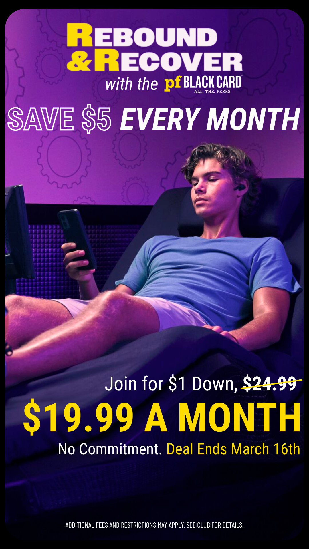 Planet Fitness Facebook ad
