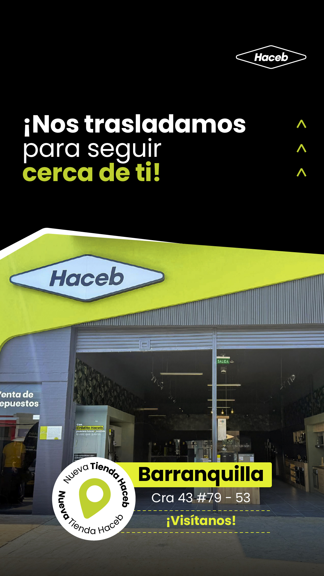 Haceb Facebook ad