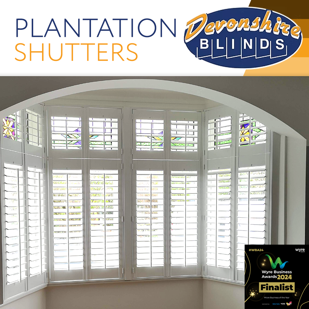 Devonshire Blinds Facebook ad: Explore a wide range of blinds and shutters…