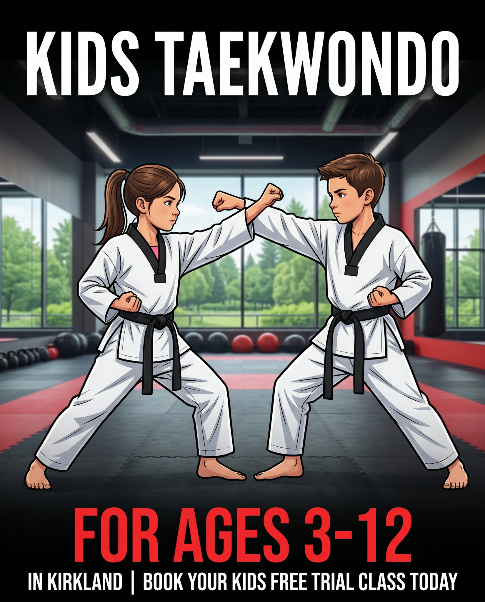 Eastside Taekwondo Tigers Facebook ad
