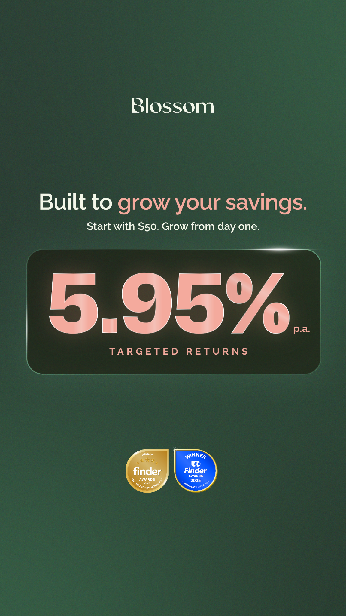 Blossom App Facebook ad
