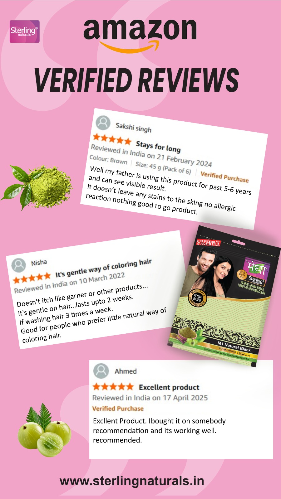 Sterling Naturals Facebook ad