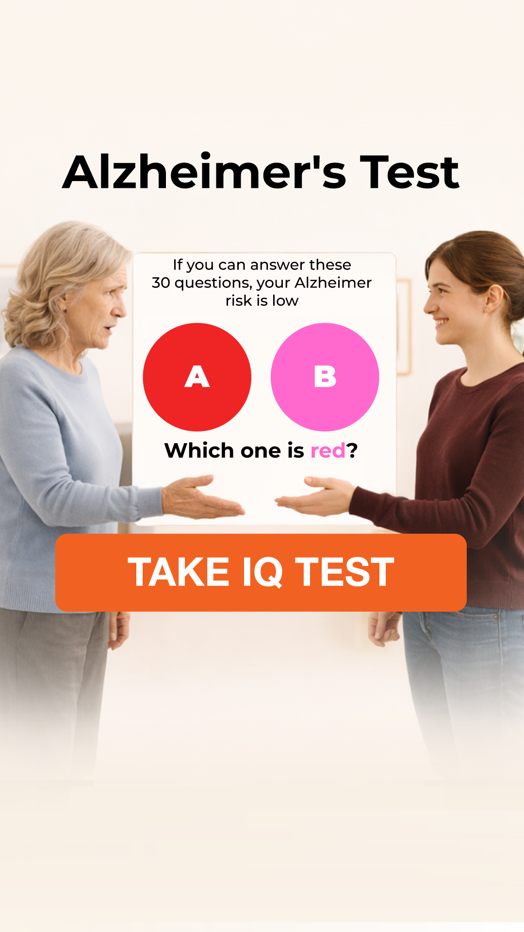 My IQ Facebook ad