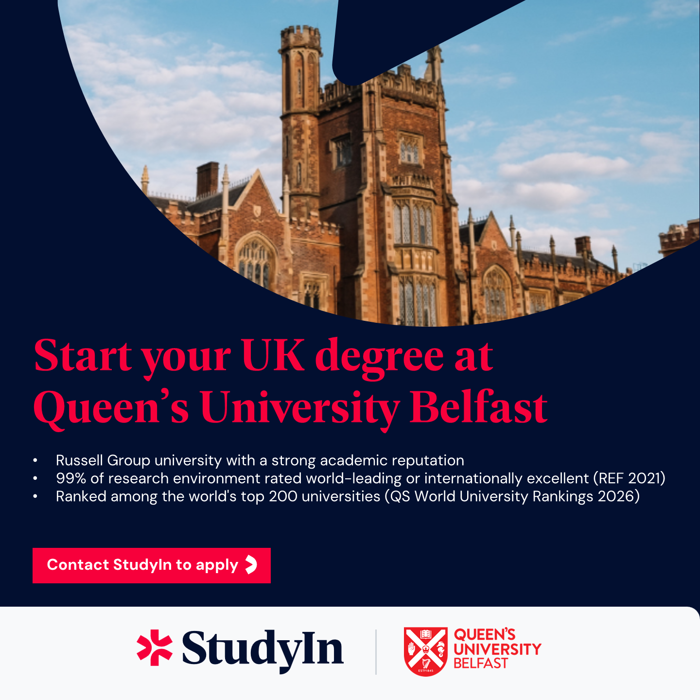 India - StudyIn Facebook ad