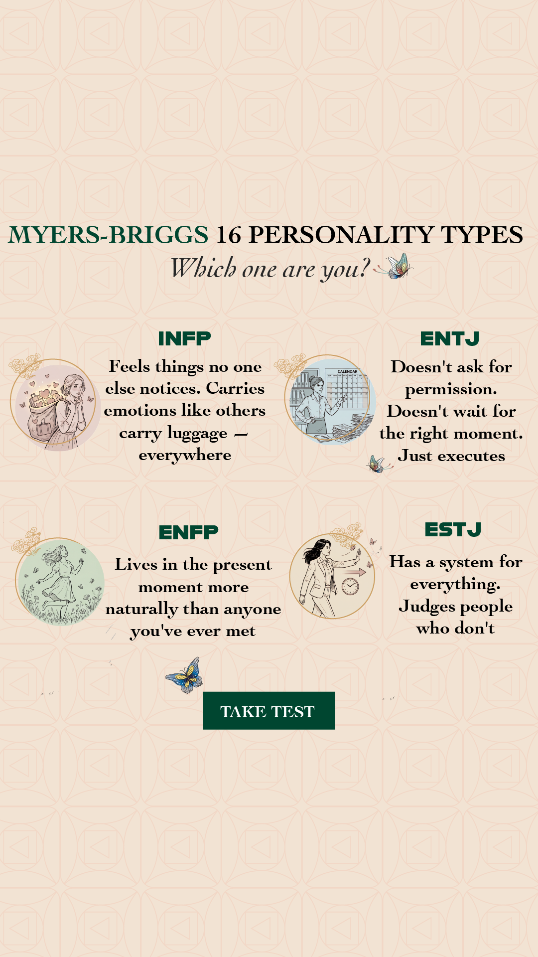 Personality Type Facebook ad