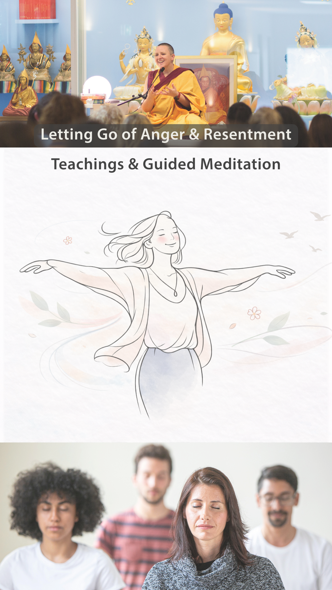 Meditate in Sydney Facebook ad