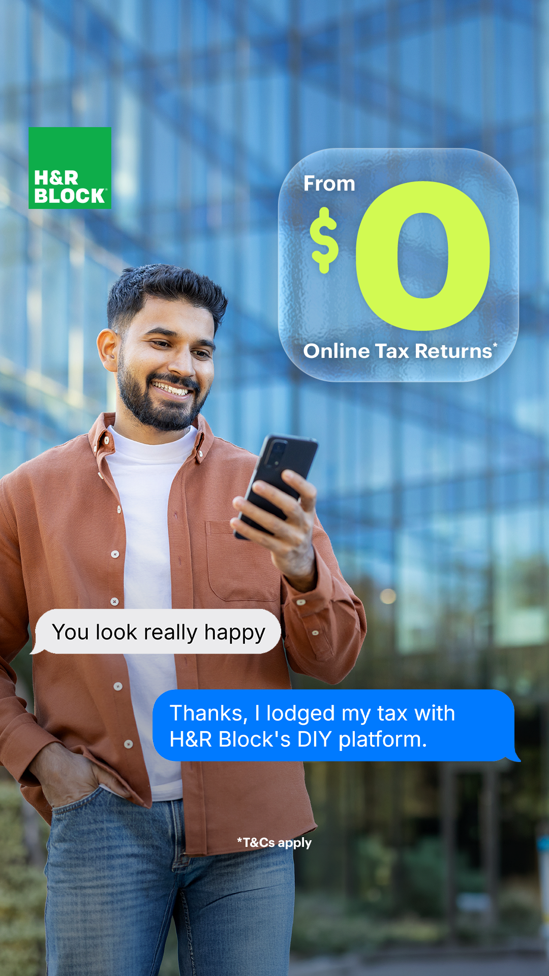 H&R Block Australia Facebook ad