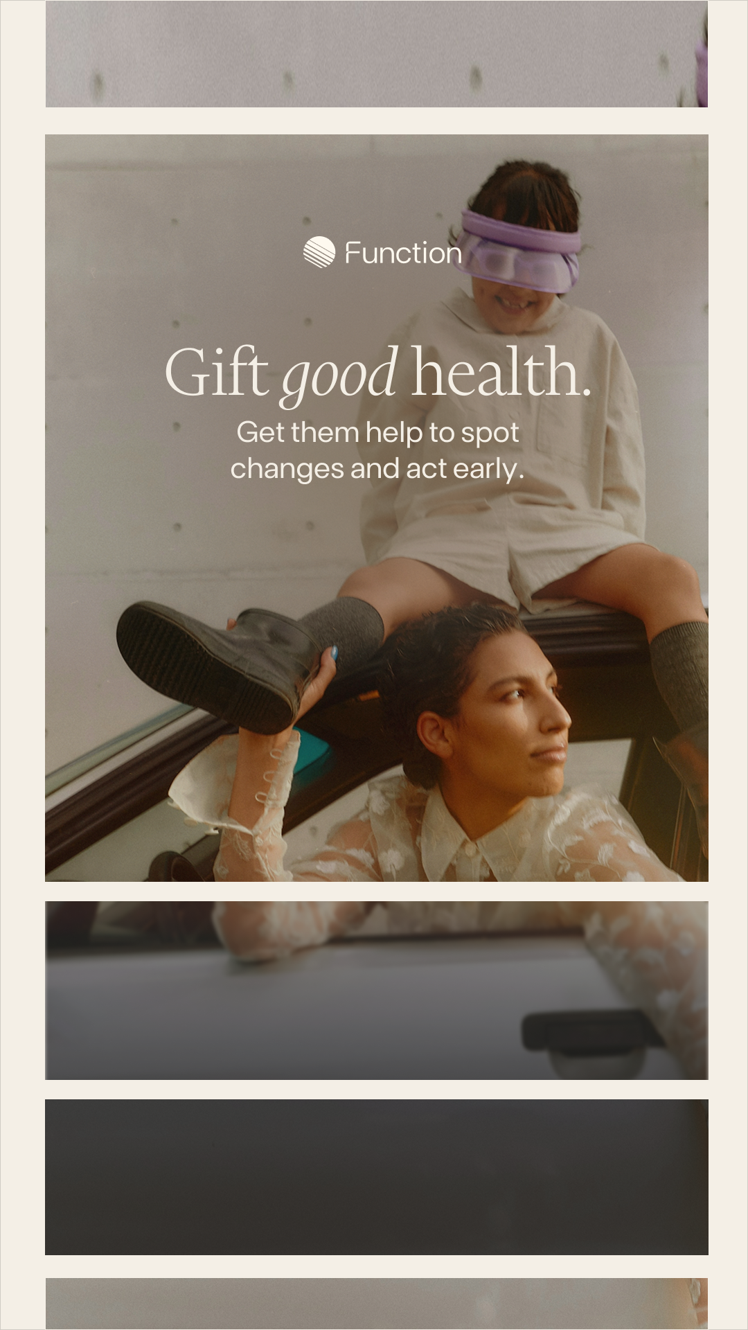 Function Health Facebook ad