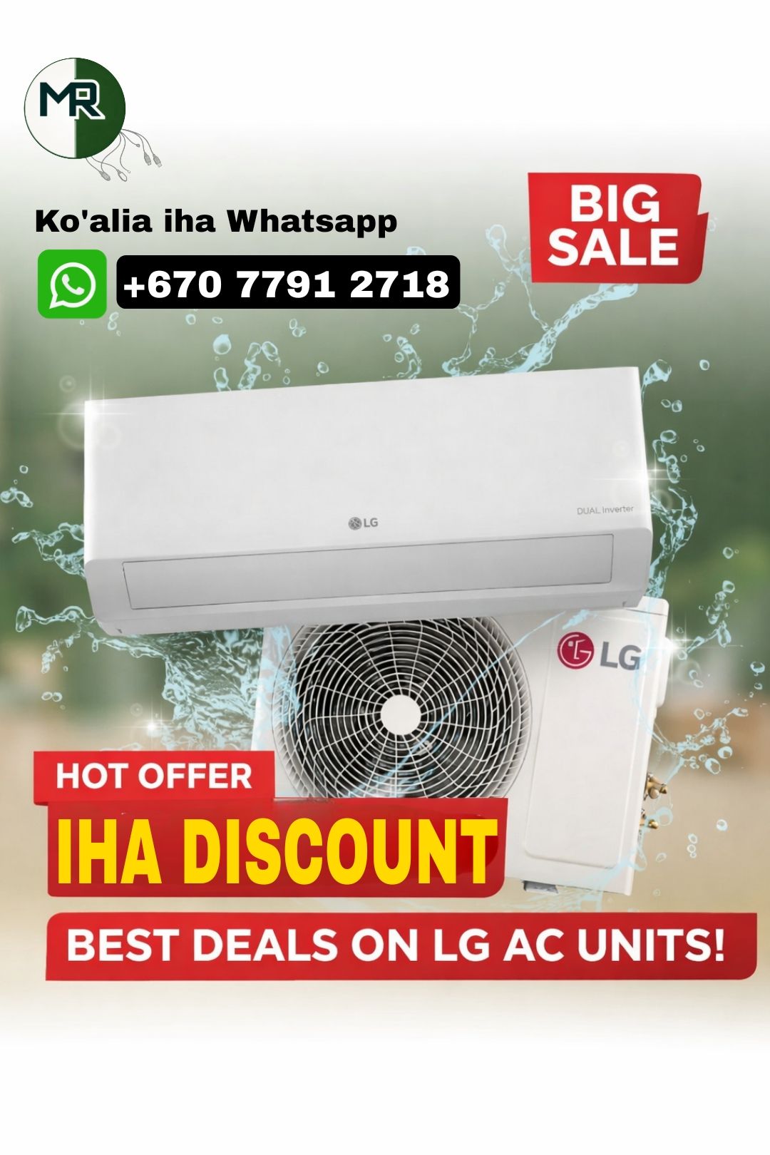 MR Electronic Facebook ad: Chat with us