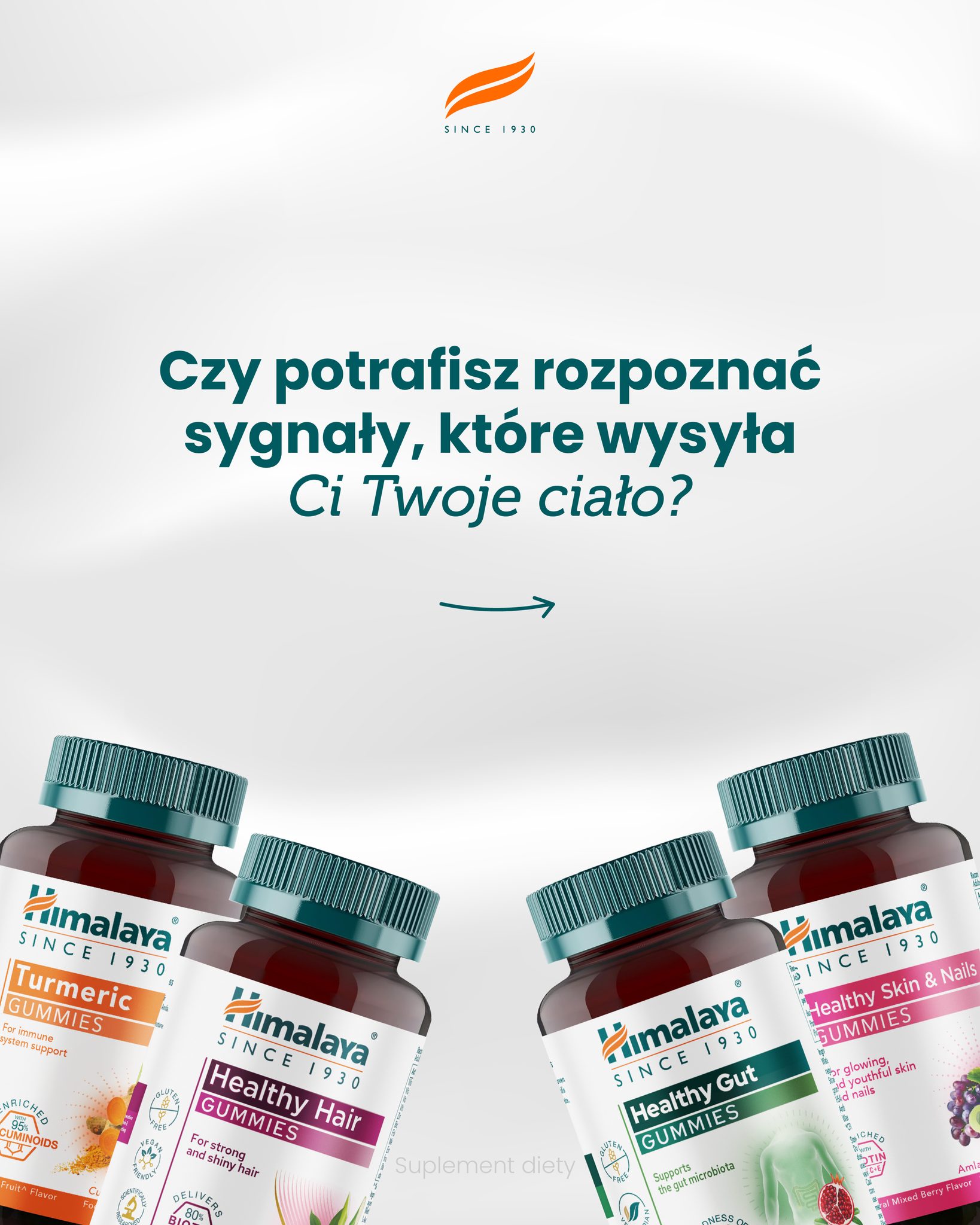 Himalaya Poland Facebook ad: Żelki od Himalaya to idealne rozwiązanie dla osób…