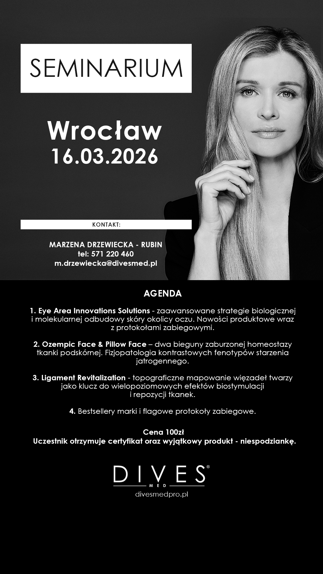 DIVES MED PRO Polska Facebook ad from Jan 21, 2026