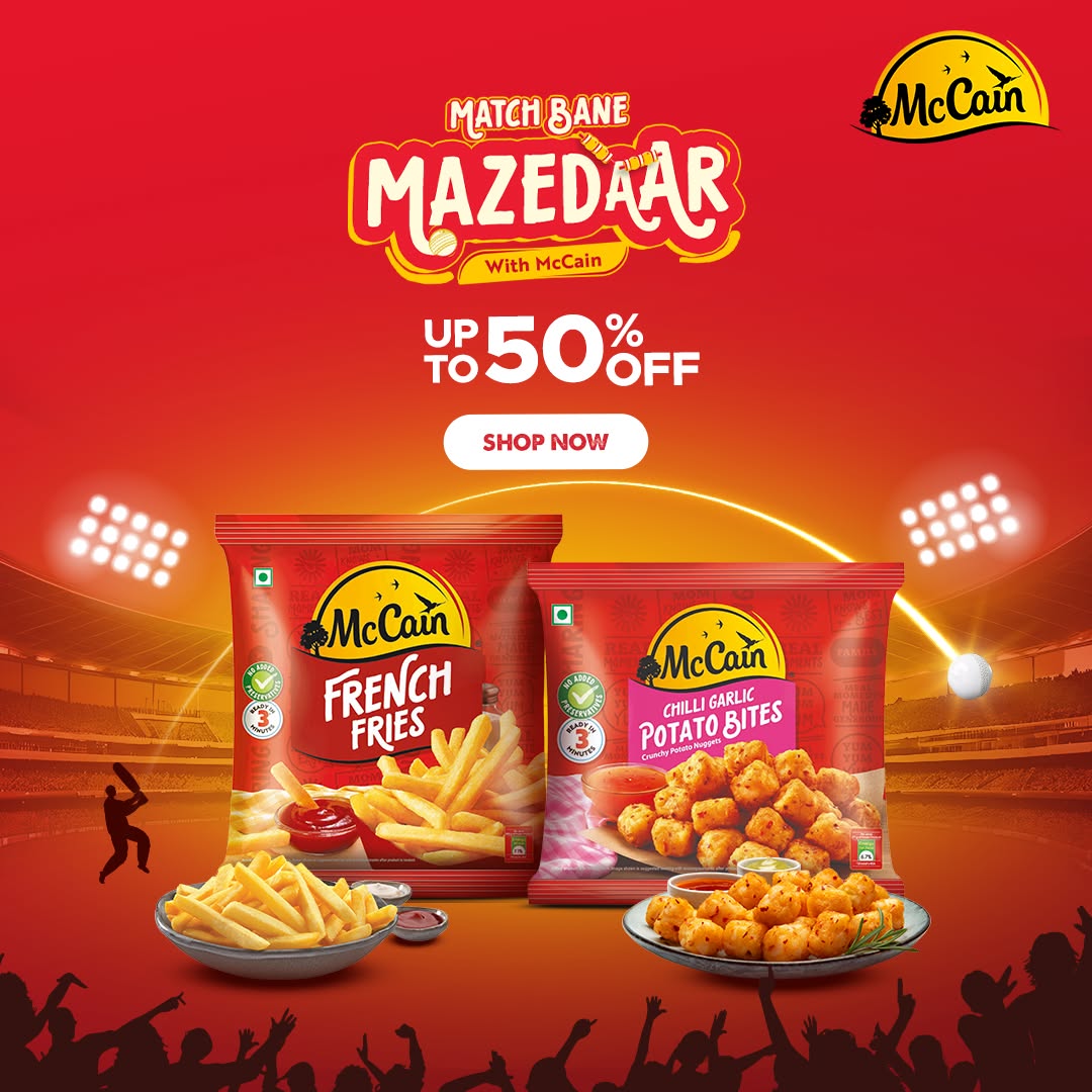McCain Foods India Facebook ad