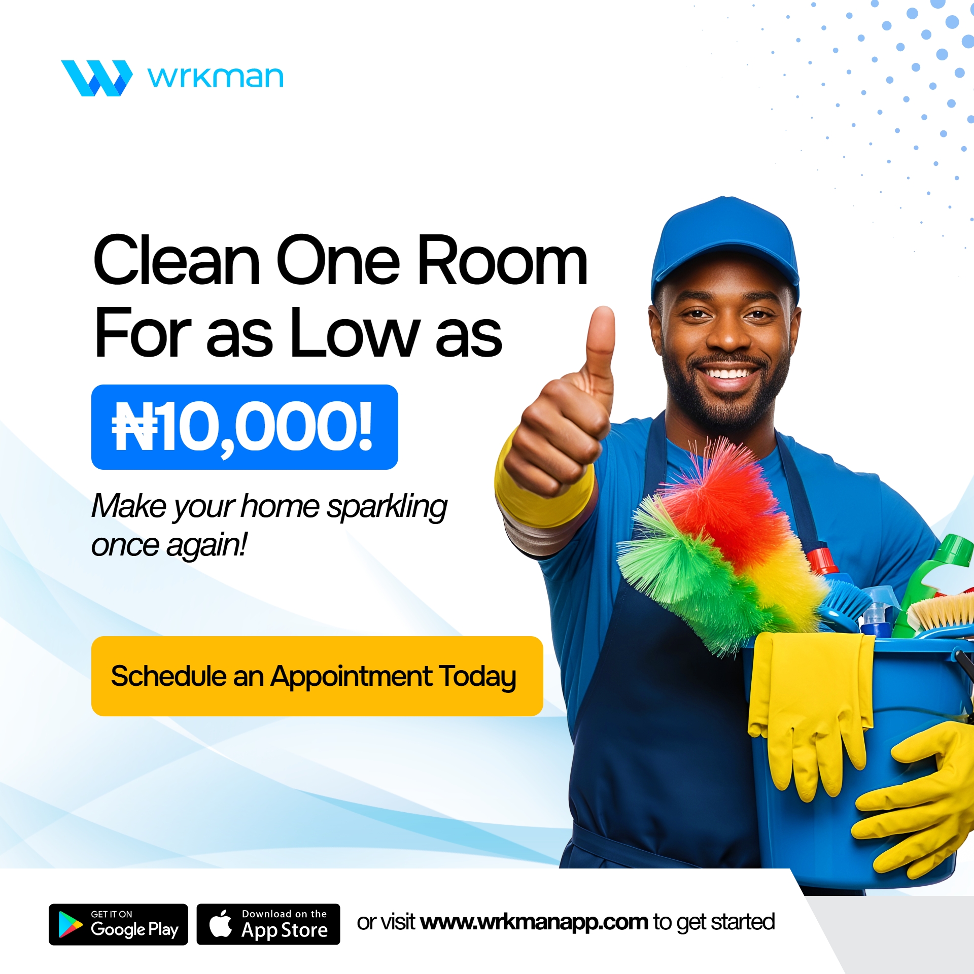 wrkman HQ Facebook ad: Are you moving into your new apartment or…