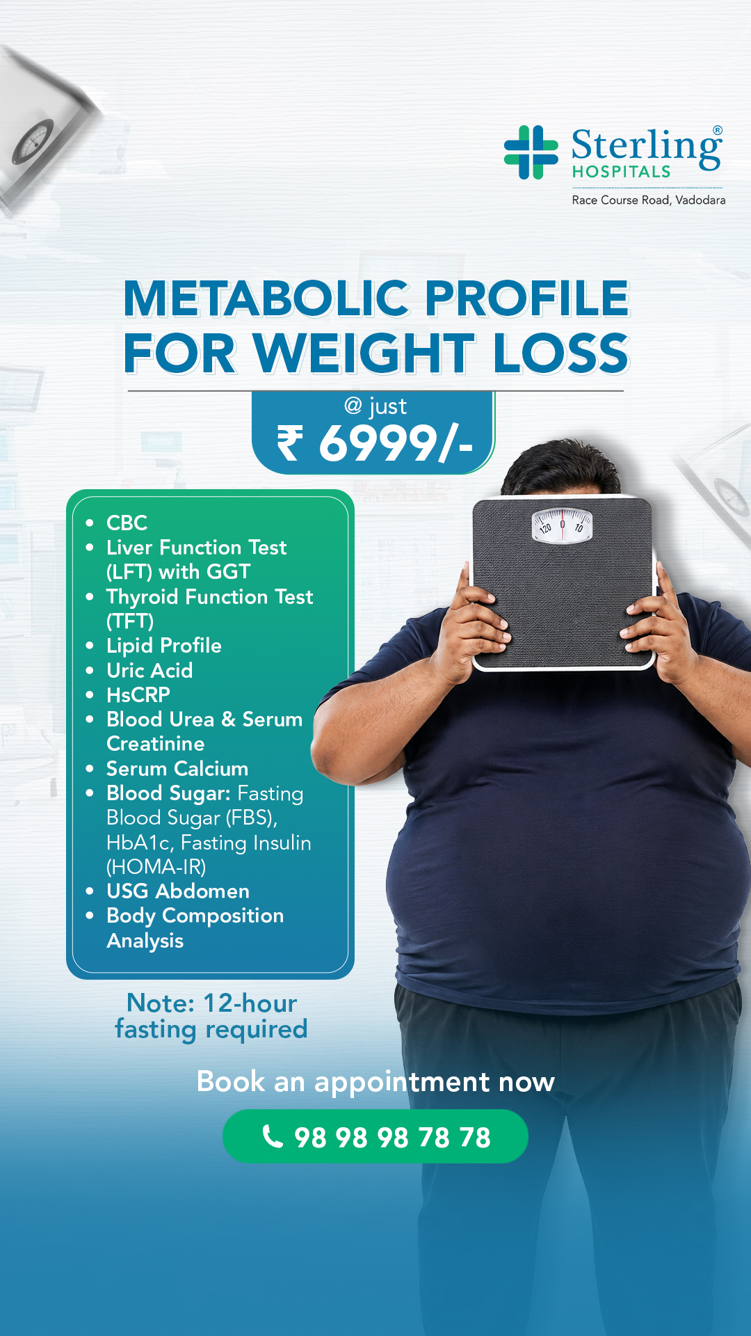 Sterling Hospitals Facebook ad from May 8, 2026