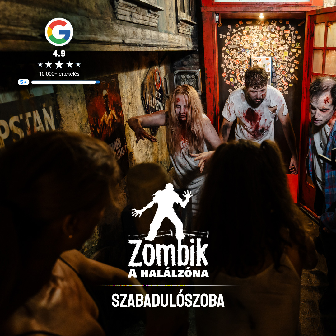 MystIQueRoom Facebook ad: Zombi Szabadulószoba