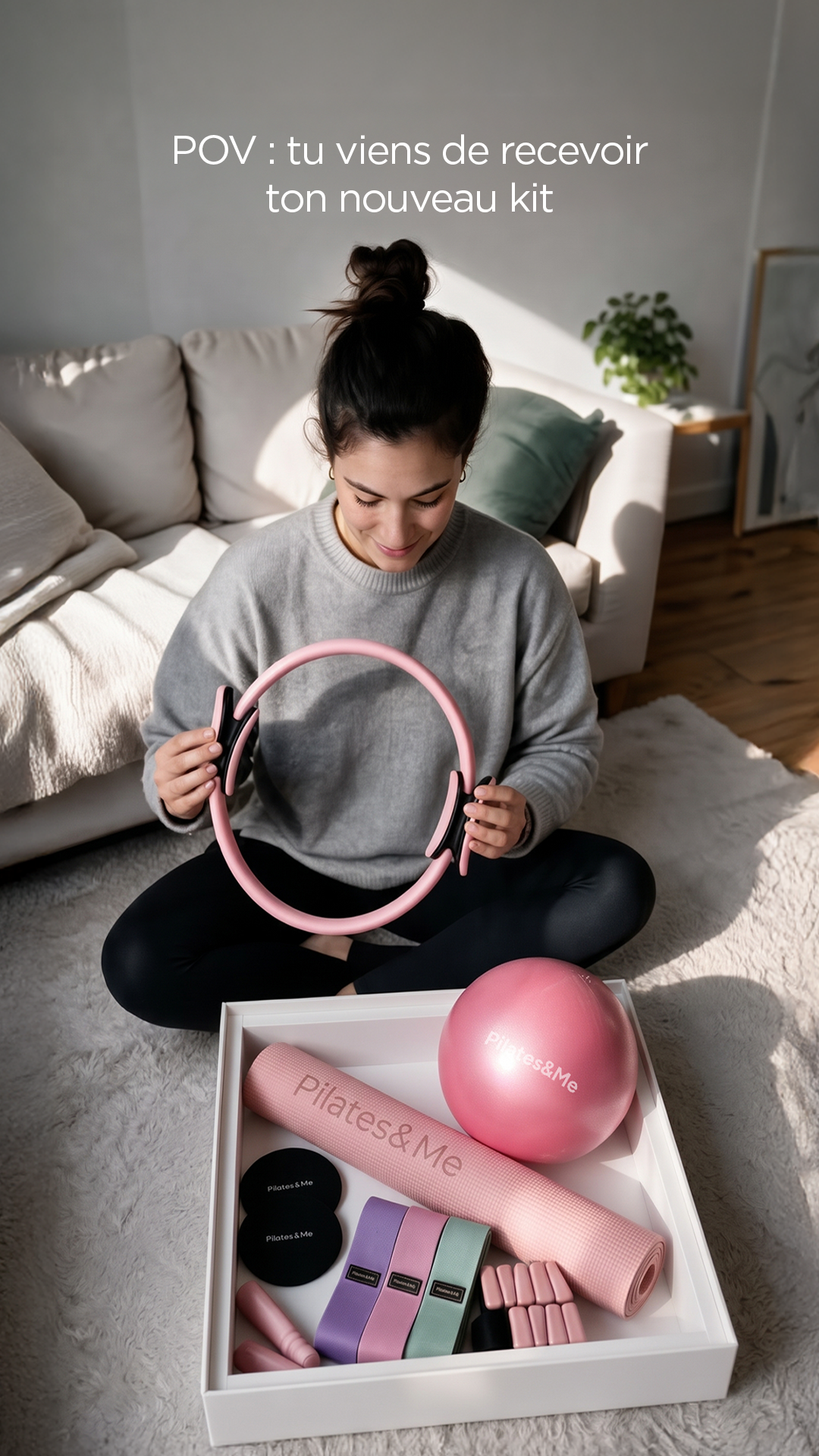 Pilates&Me France Facebook ad: Le cadeau parfait pour elle