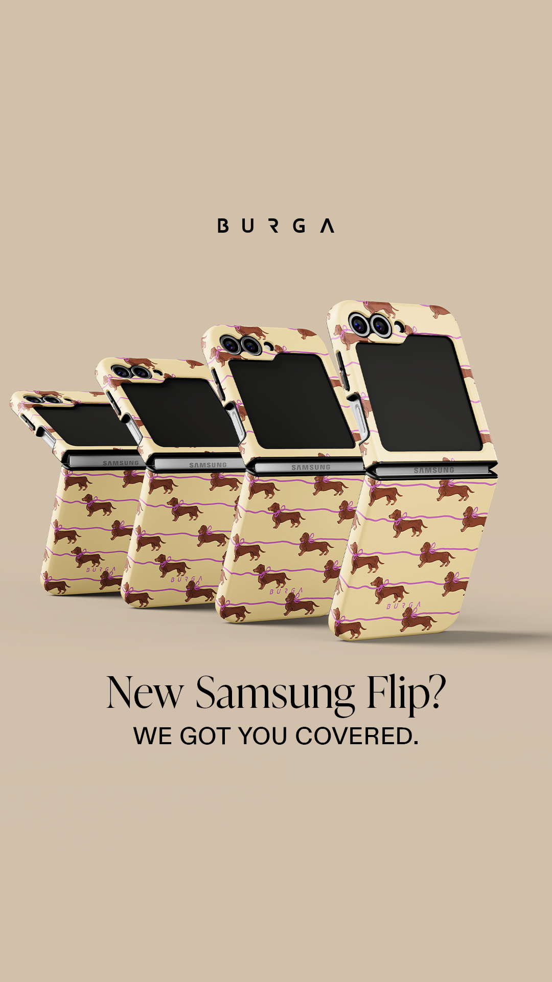 BURGA Facebook ad