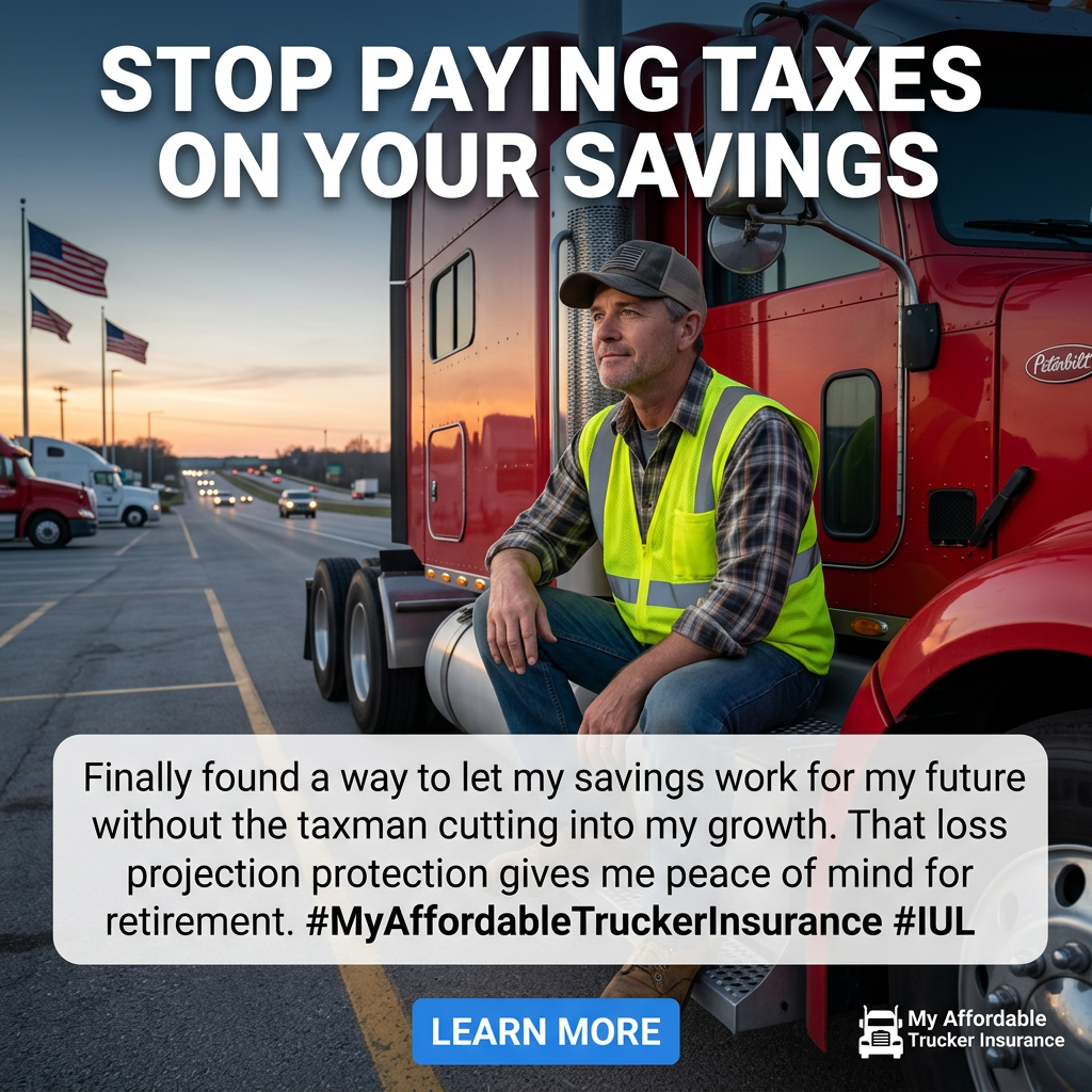 My Affordable Trucker Insurance Facebook ad