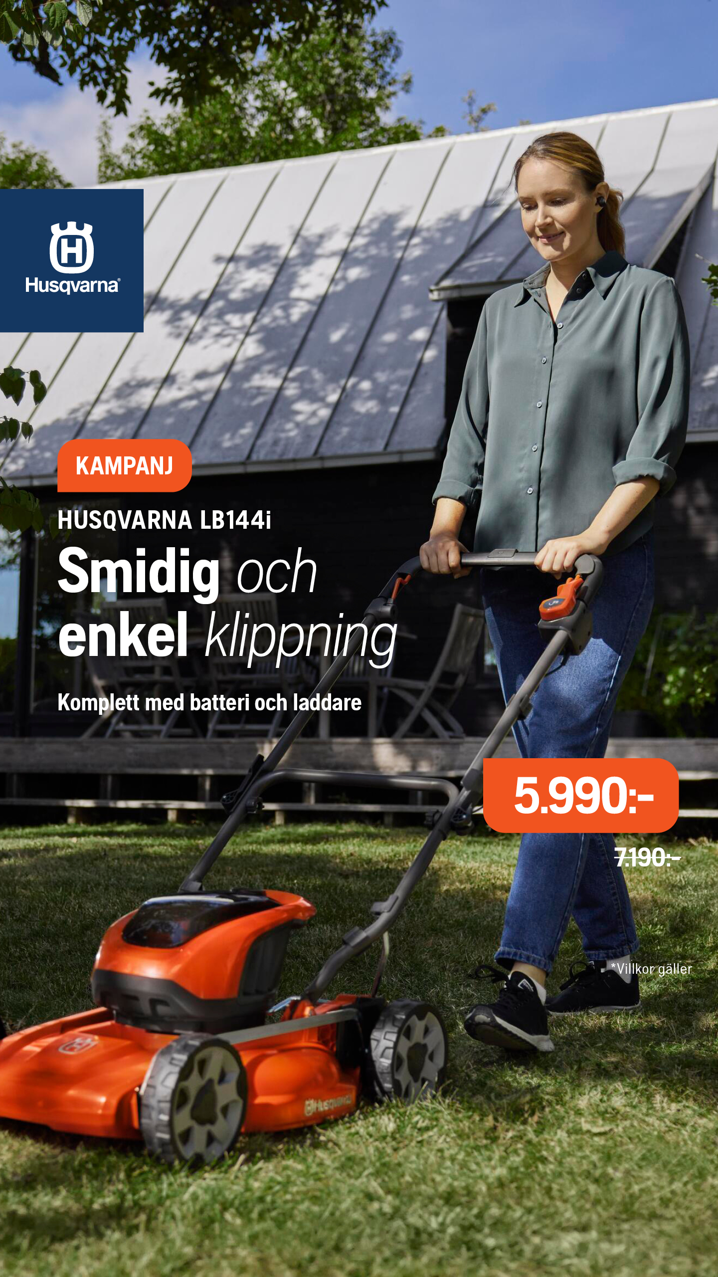 Husqvarna Facebook ad
