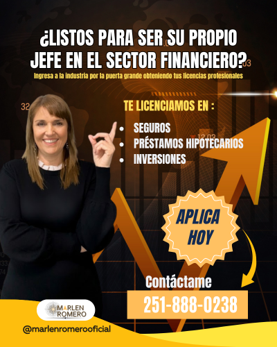 Marlen Romero. Primerica Regional Vice President Facebook ad from May 25, 2026
