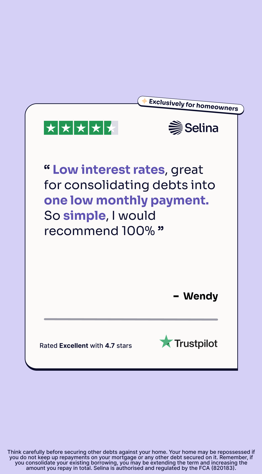 Selina Finance Facebook ad from Jun 15, 2026