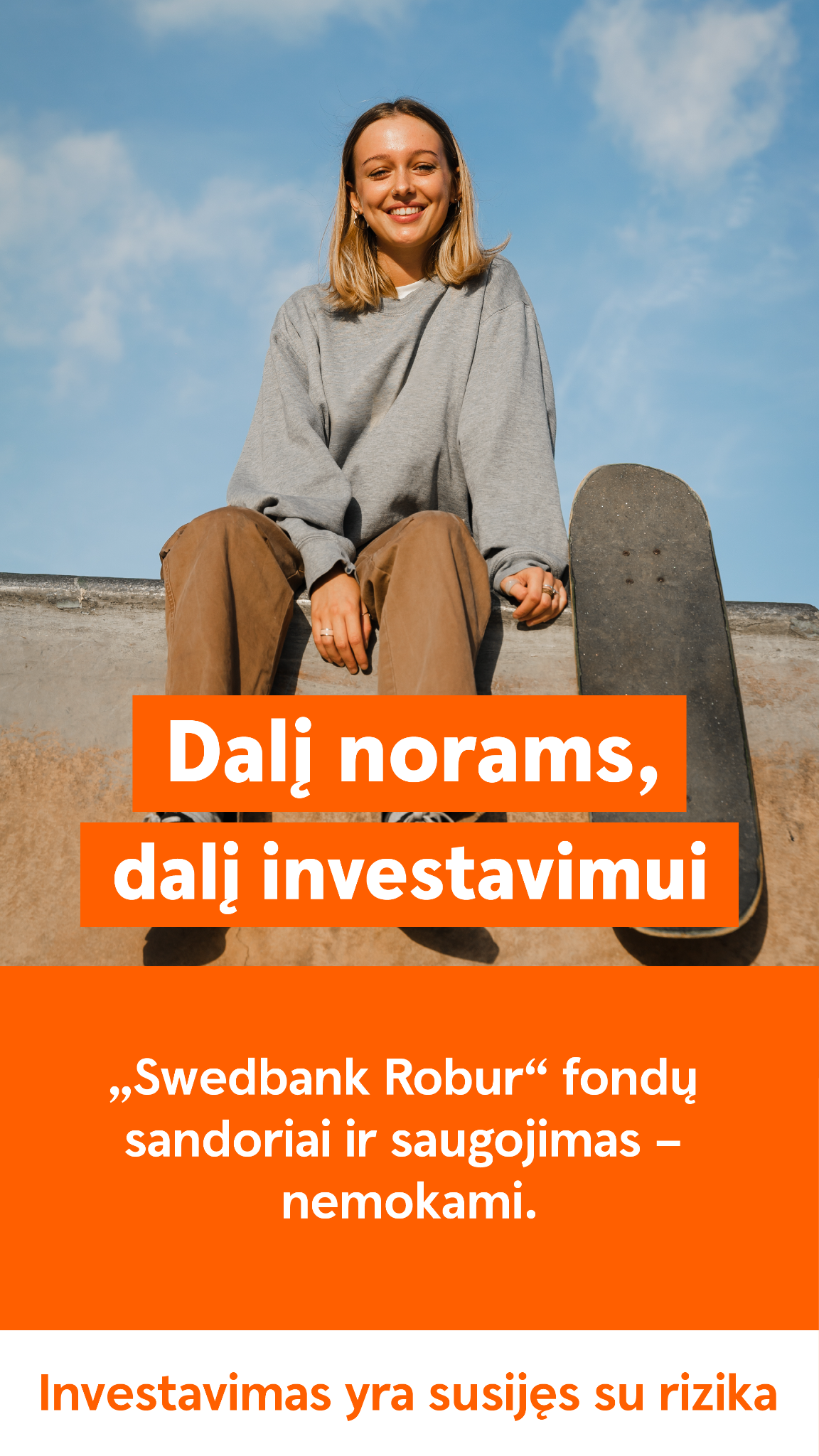 Swedbank Lietuvoje Facebook ad