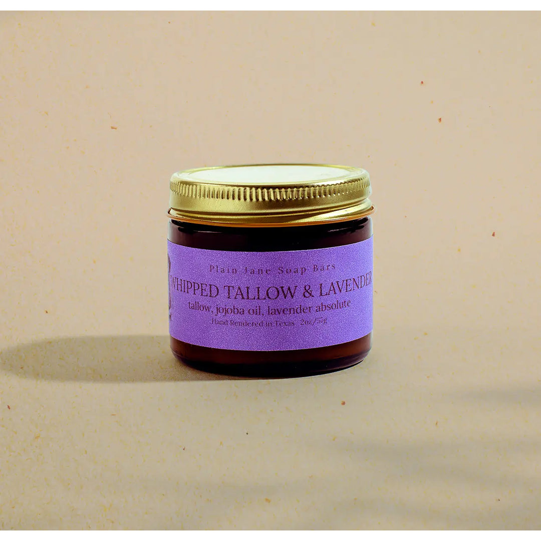 Plain Jane Soap Bars Facebook ad: Tallow soap that feels like a reset for…