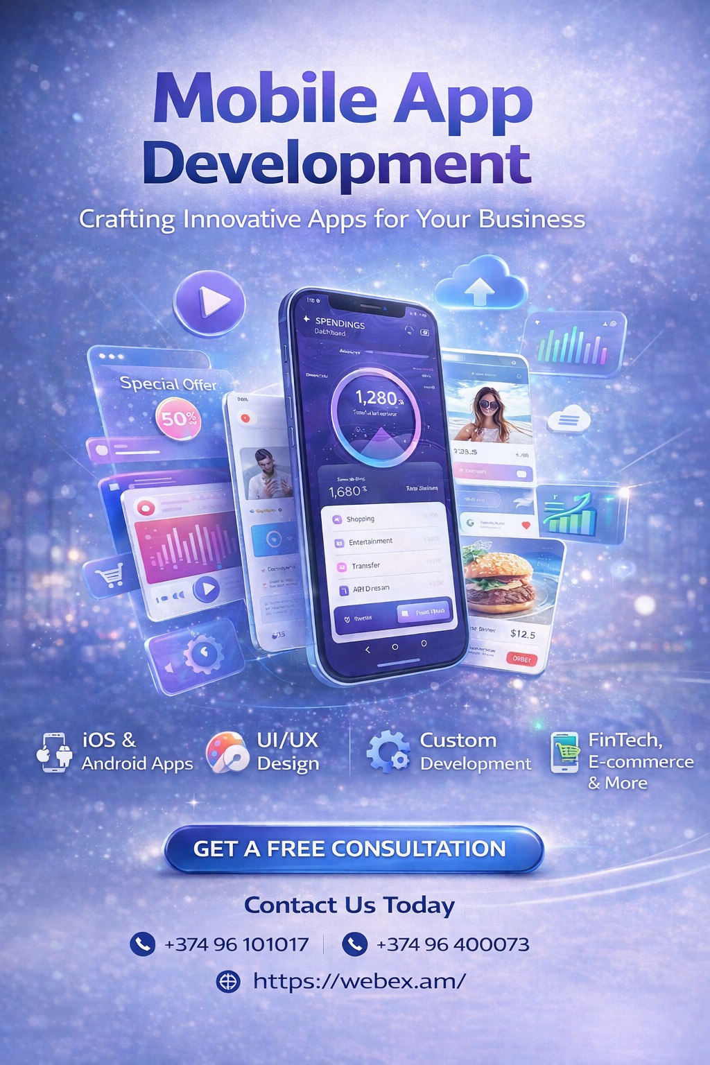 Webextech Facebook ad: Ստեղծեք ձեր հավելվածը