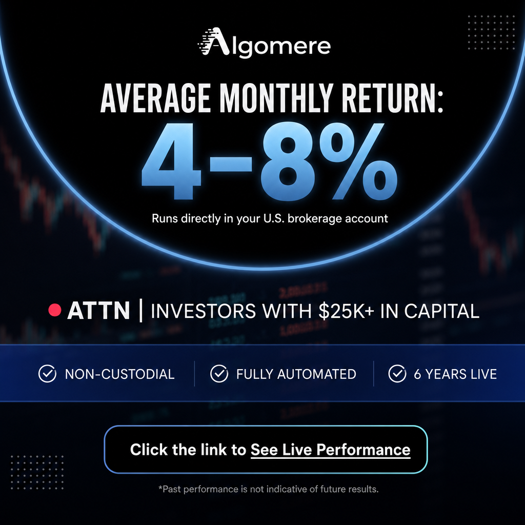 Algomere Facebook ad: Looking to diversify your portfolio?