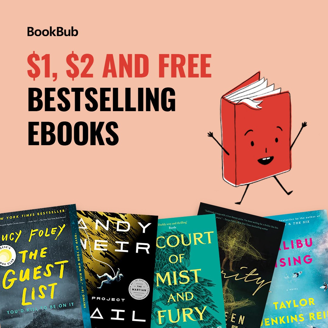 BookBub Facebook ad: BookBub: The Best Money-Saving Hack for Readers