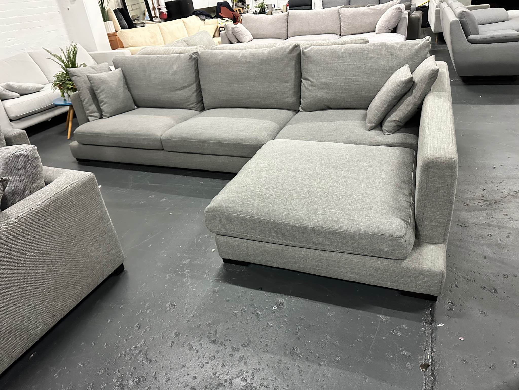 Khurshed Mustafoyev Facebook ad: PREMIUM DESIGNER SOFAS | CLEARANCE SALE ALL MUST GO. ALL…