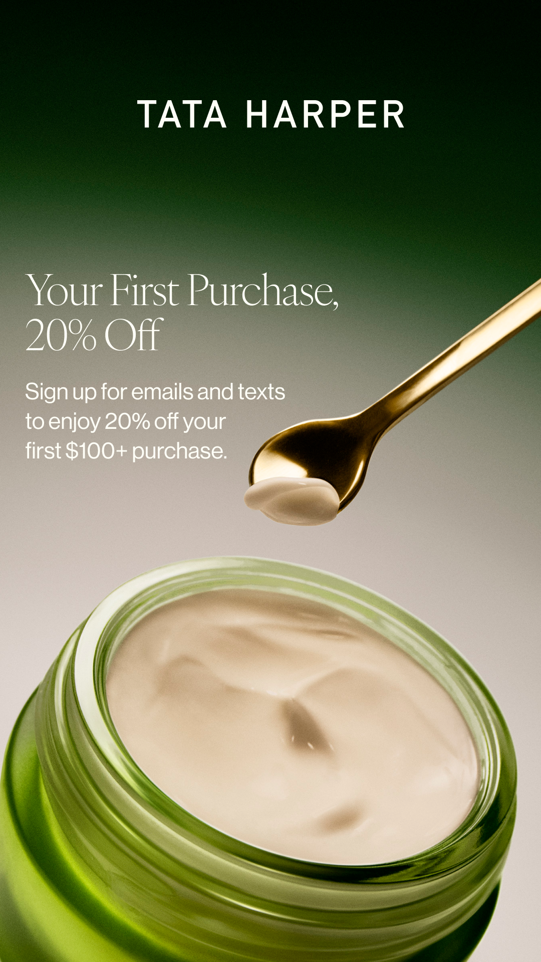 Tata Harper Skincare Facebook ad