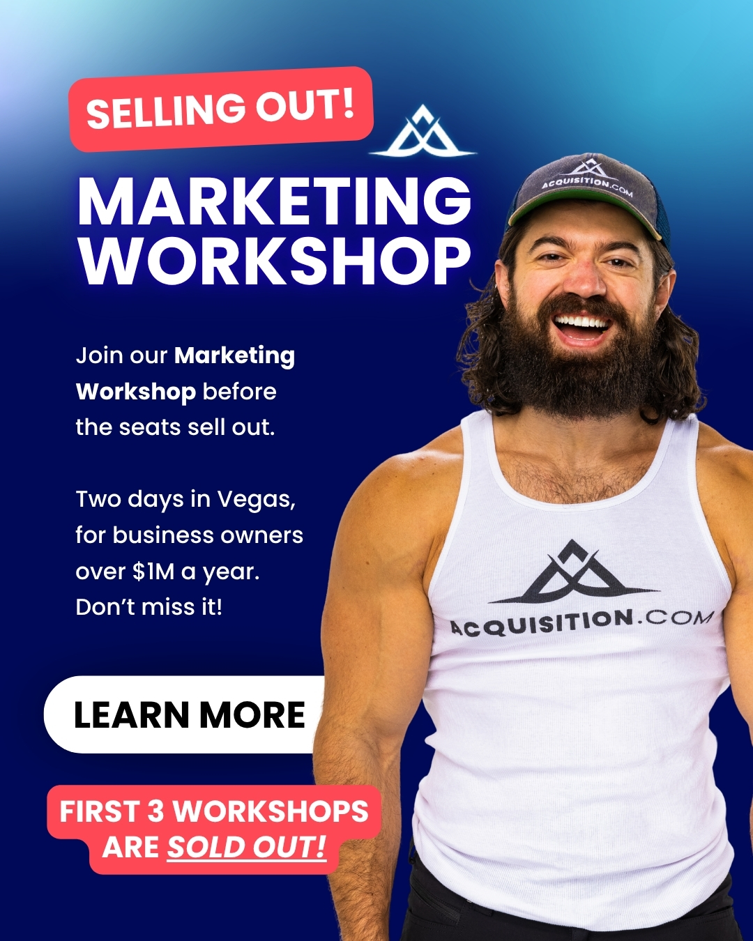 Alex Hormozi Facebook ad