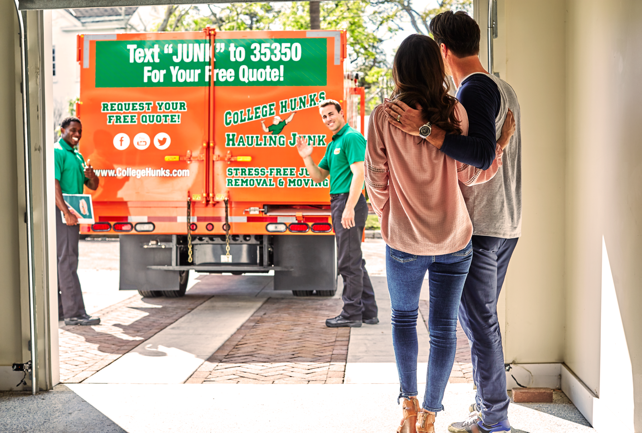 College Hunks Hauling Junk and Moving Bend Facebook ad