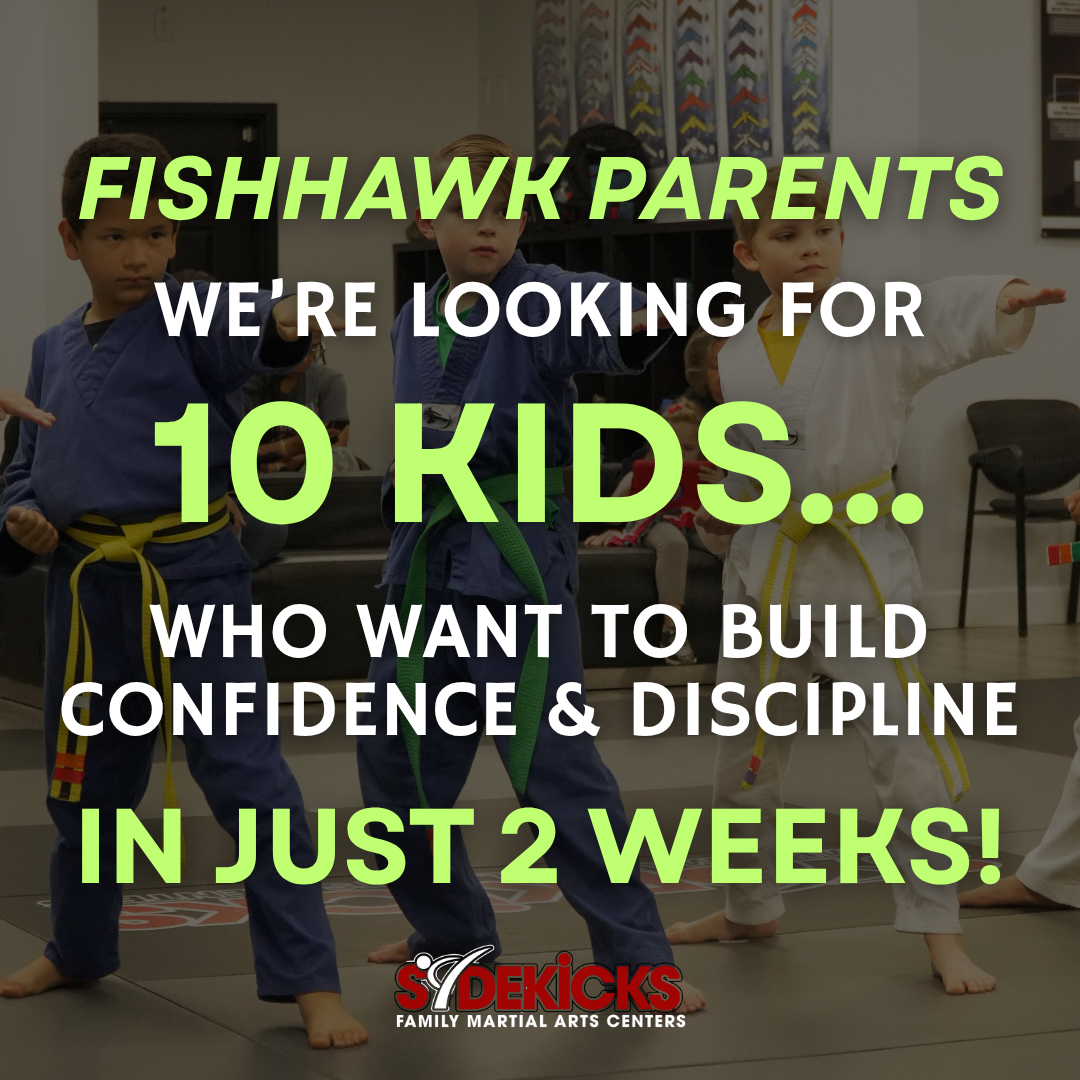 Sidekicks Family Martial Arts Center Facebook ad