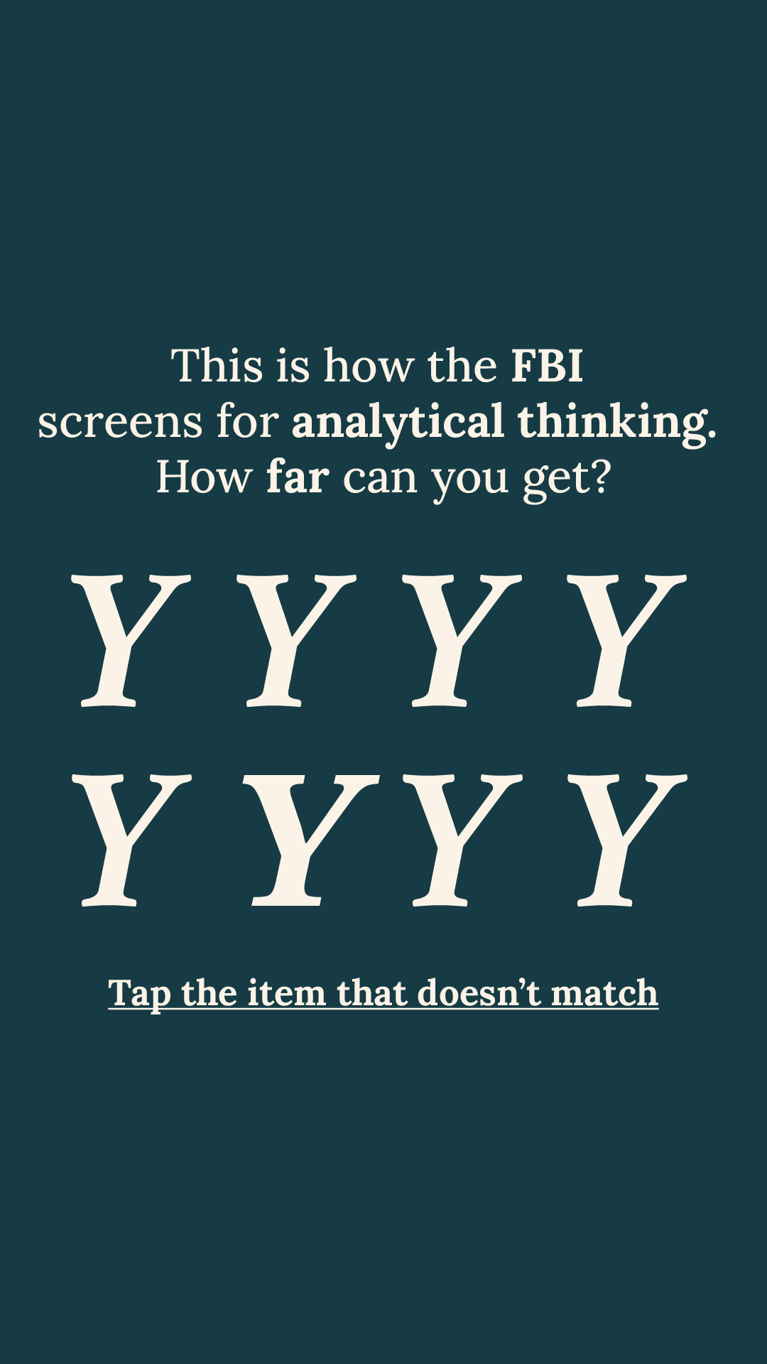 Brain Health Check Facebook ad