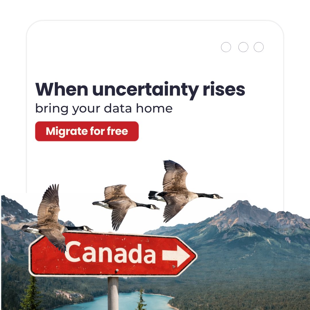 Web Hosting Canada Facebook ad