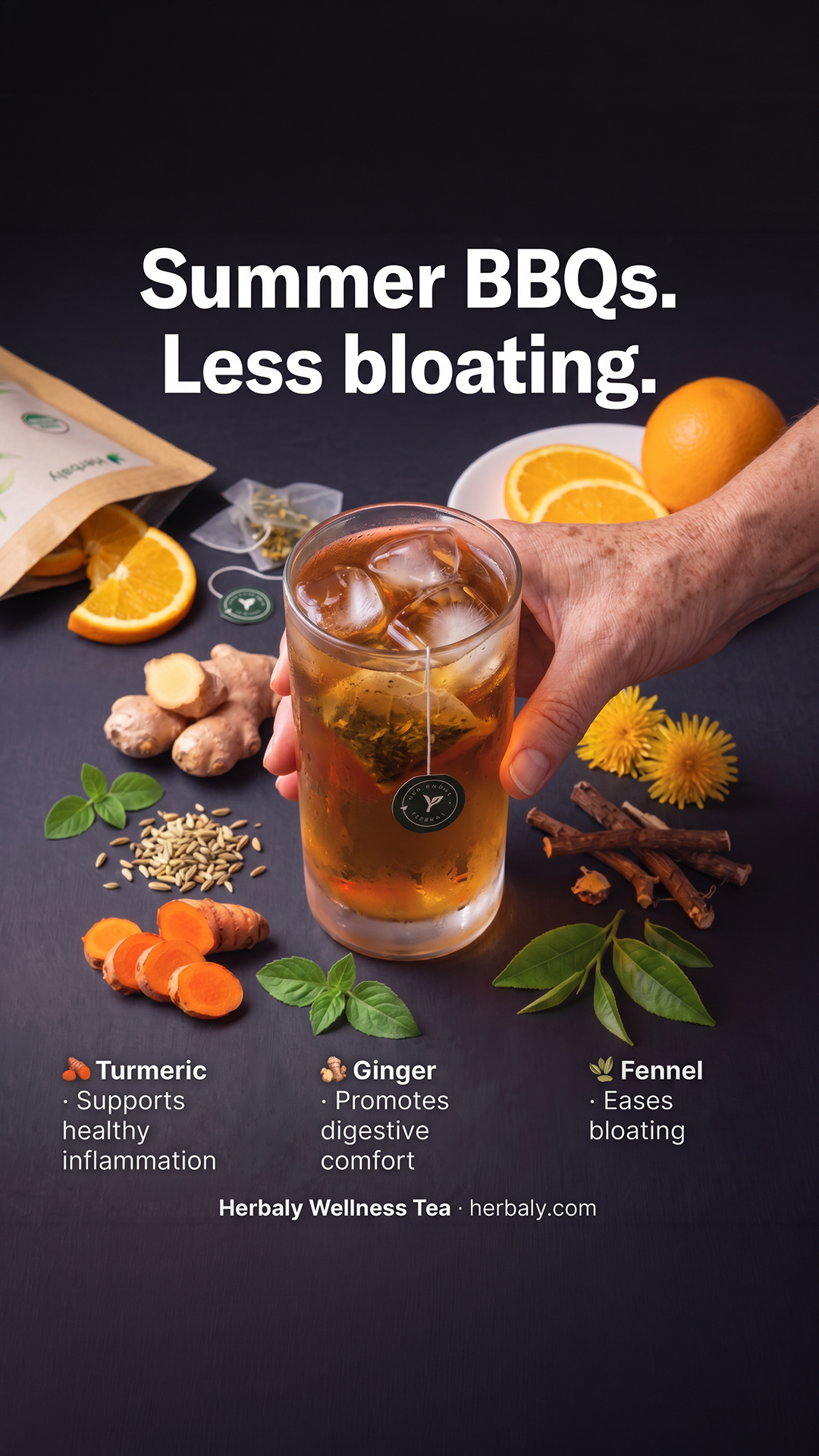 Herbaly Facebook ad