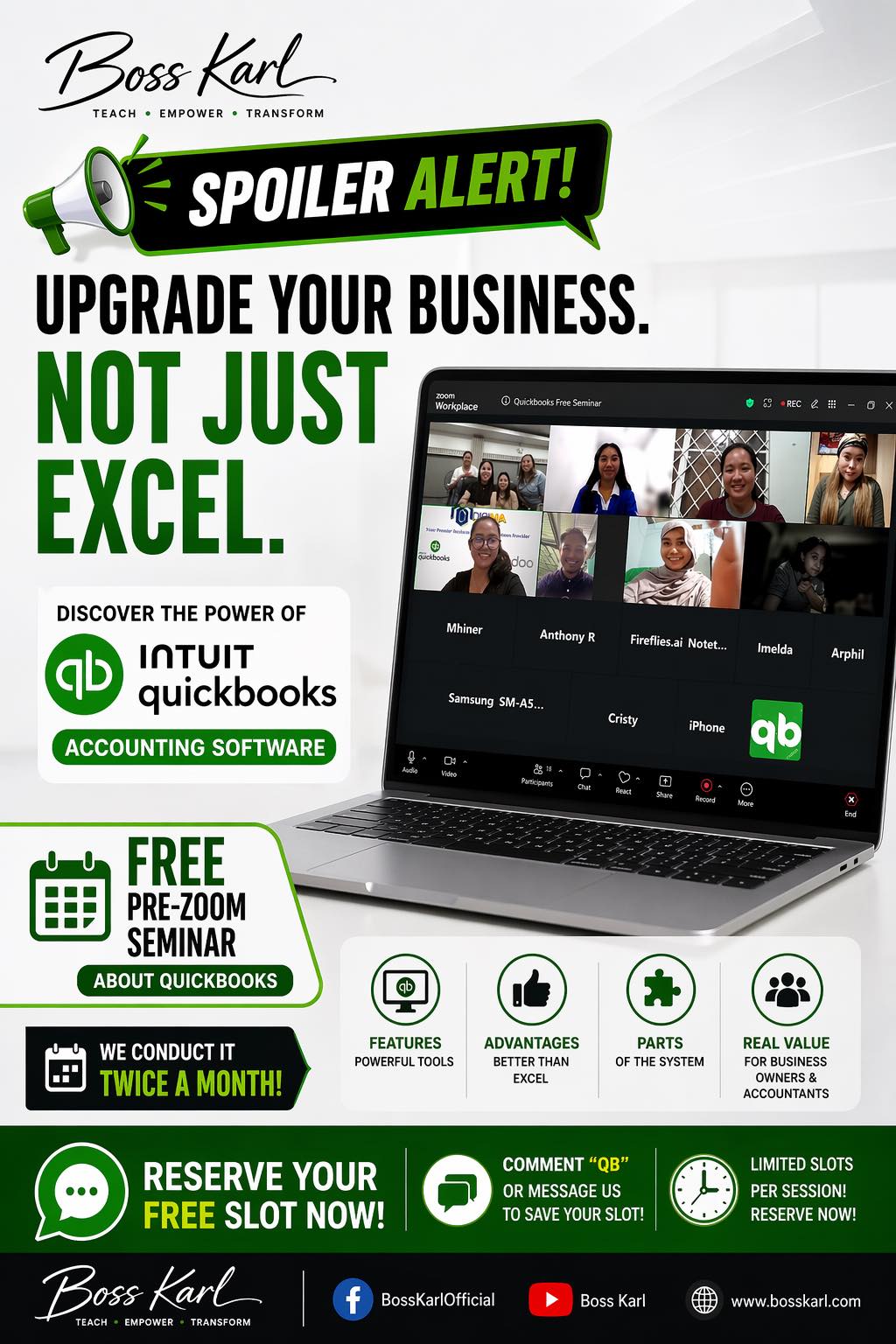Boss Karl At Iba Pa Facebook ad: What if I tell you…