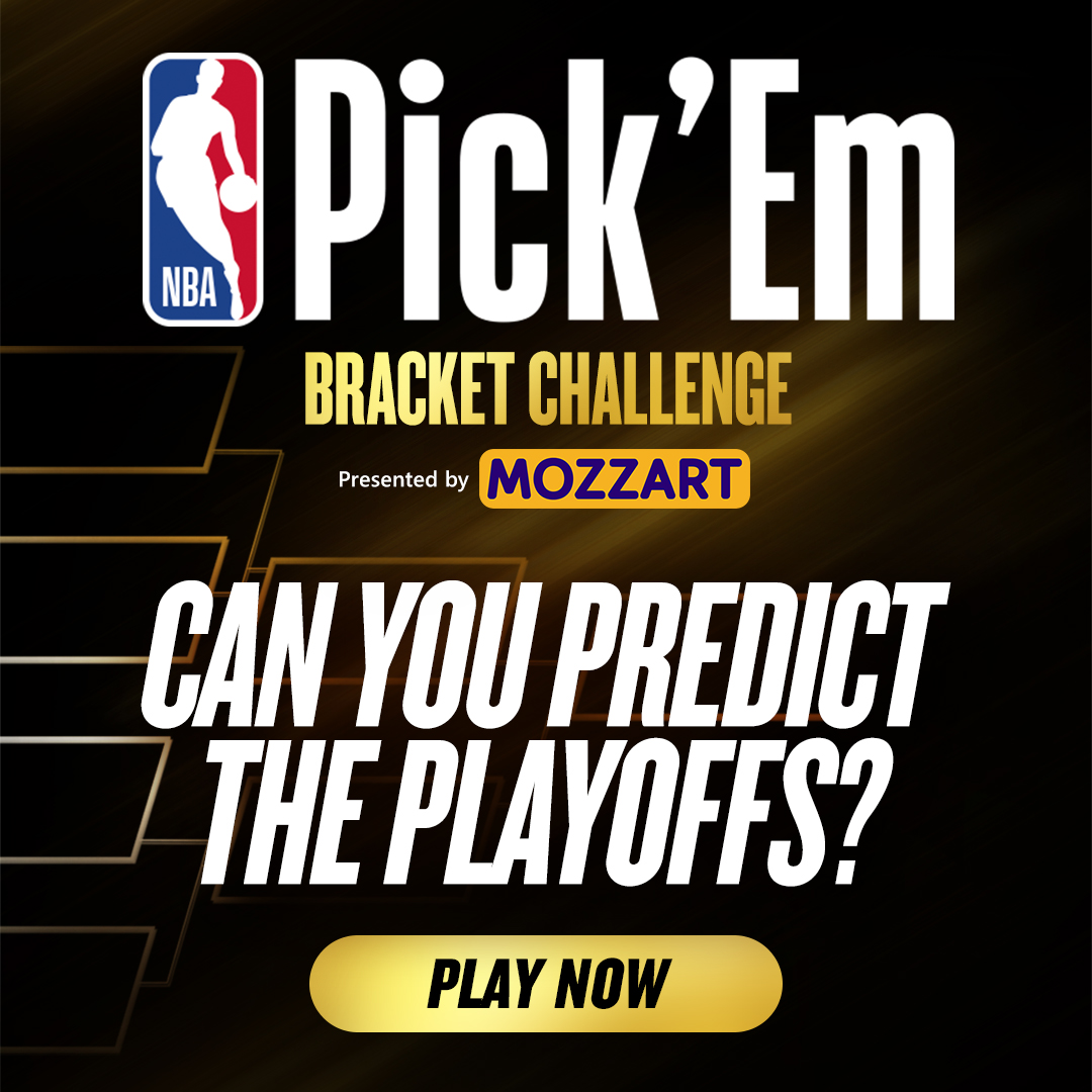 NBA Europe Facebook ad: Think you can predict the NBA Playoffs?:basketball::fire