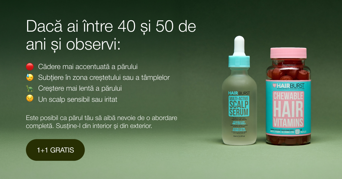 Hairburst Romania Facebook ad