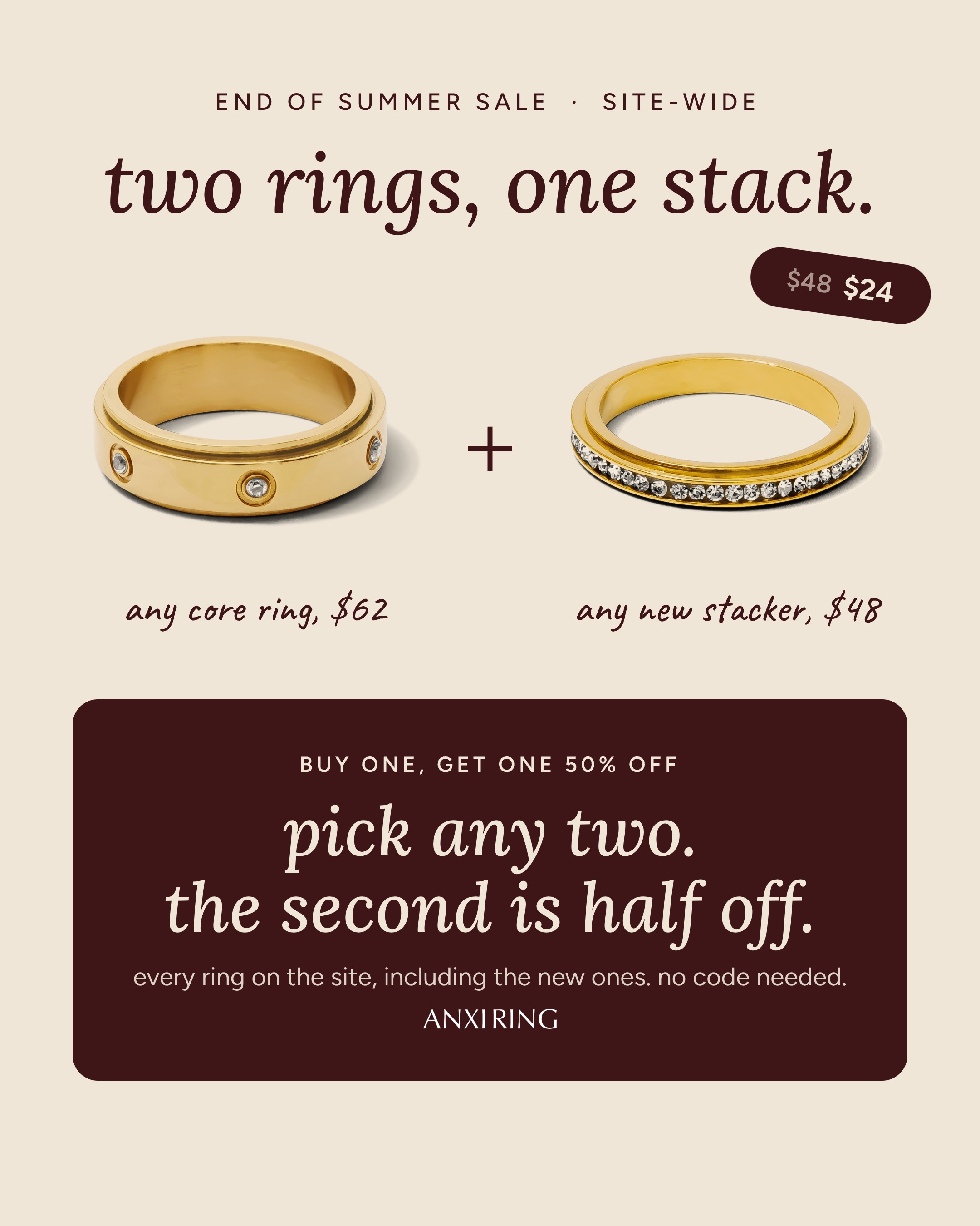 Anxi Ring Facebook ad