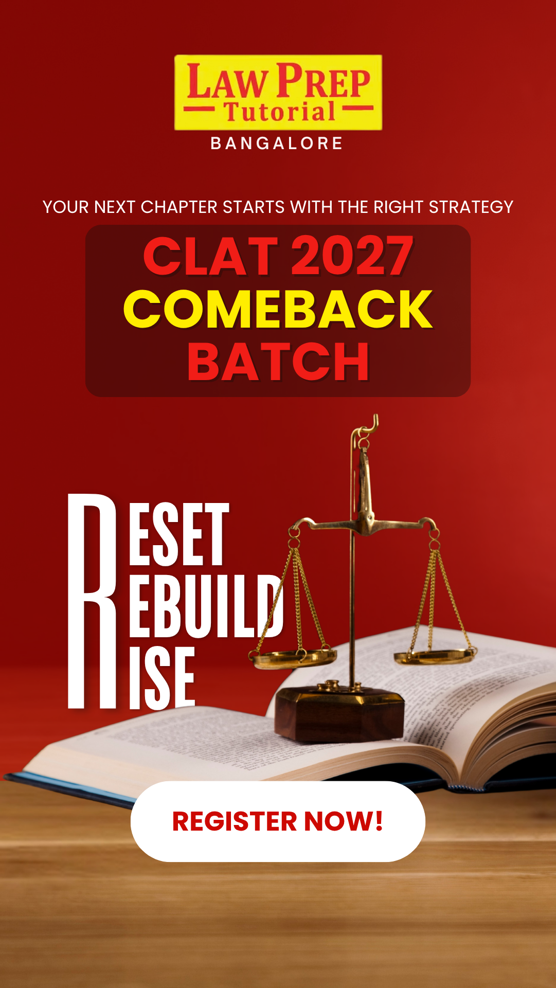 Law Prep Tutorial Bangalore Facebook ad from Mar 25, 2026
