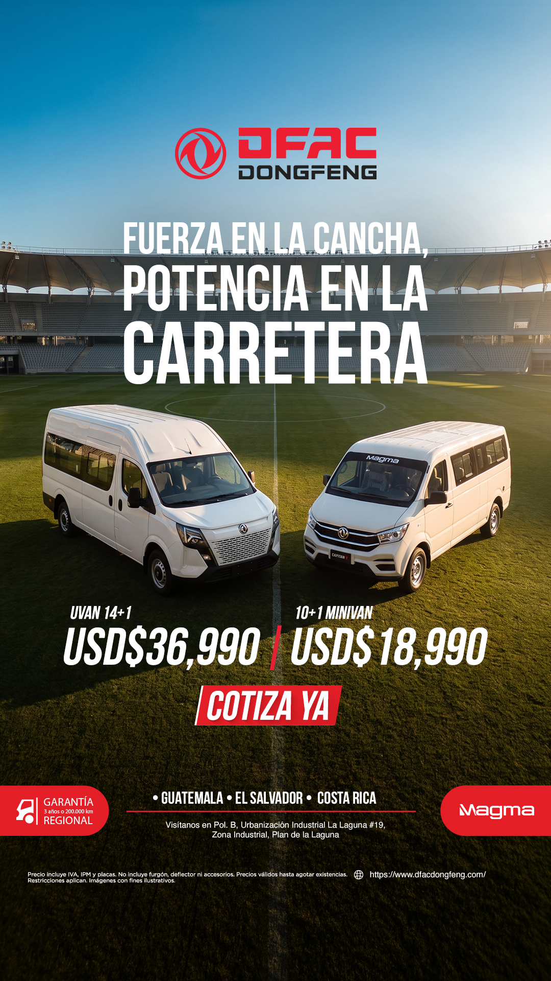 DFAC El Salvador Facebook ad from Jul 8, 2026