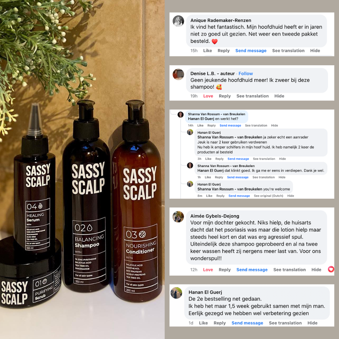 Sassy Scalp Facebook ad
